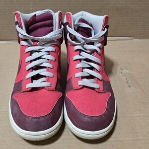VINTAGE NIKE 2012 DUNK HI HYPER RED 12  VINTAGE AIR MAX  PLUS